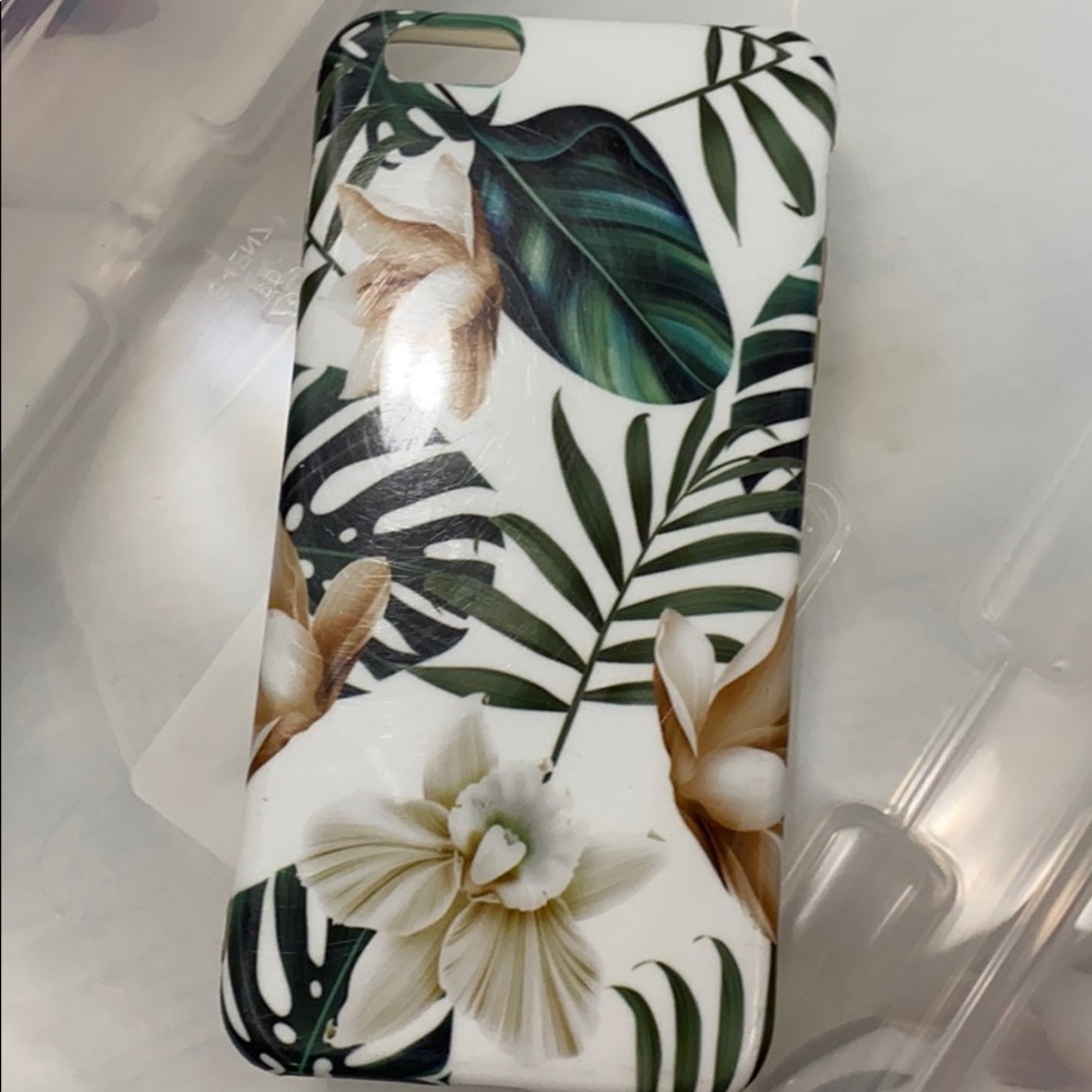 iphone 6s plus flower case